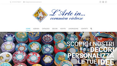 Arte in Ceramica Vietrese.it - Setteweb.it - Siti web - 7Web