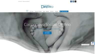 Cooperativa Sociale Delfino - Setteweb.it Portfolio Sito Web Wordpress 7Web-2019