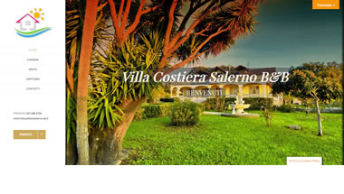 Villa Costiera Salerno BB - Setteweb.it Portfolio Sito Web Wordpress 7Web-2020