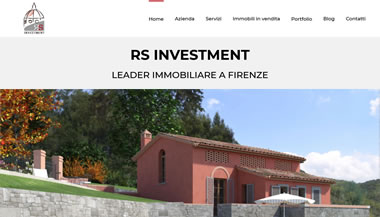 RS Investment - Sito Web Agenzia Immobiliare 2021