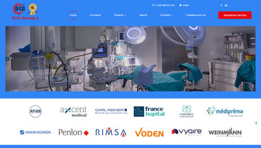 Aga Biomedica - Sito Web Aziendale Wordpress 7Web-2021