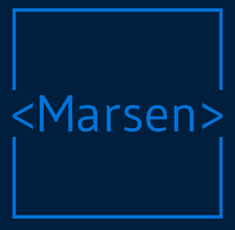 Marsen Full Stack Web Developer