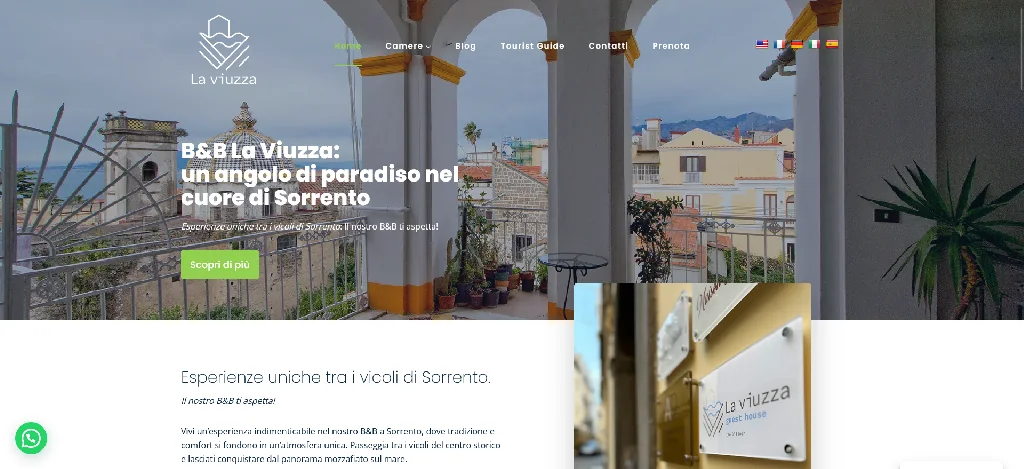 La Viuzza B&B Sorrento - sito web b&b